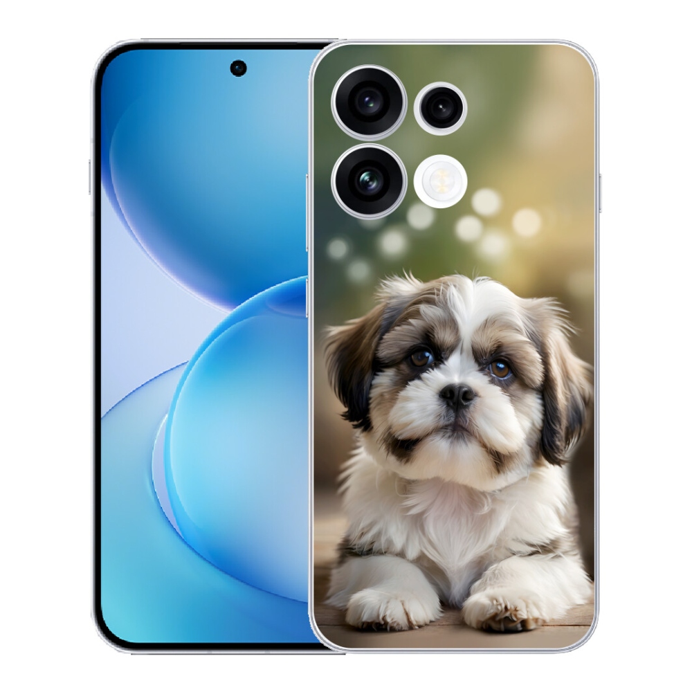 mmCase gél tok az Oppo Reno 16 FS 5G-hez – aranyos shih-tzu