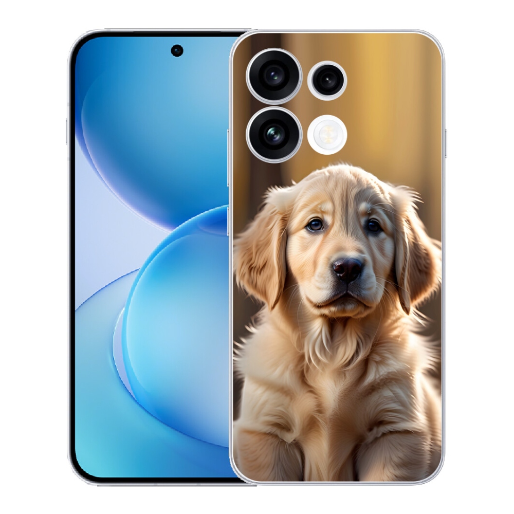 mmCase géltok az Oppo Reno 16 FS 5G-hez – aranyos arany retriever