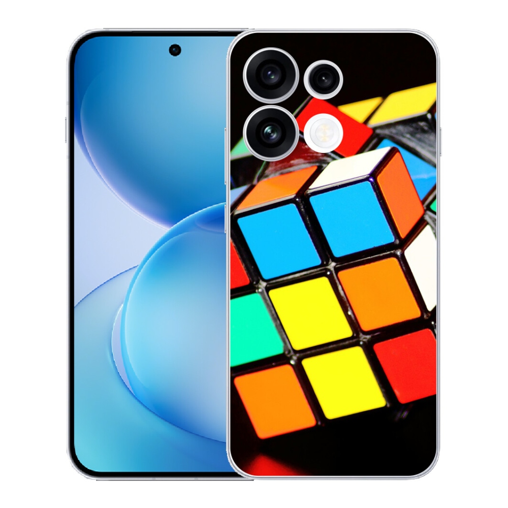 mmCase gél tok az Oppo Reno 16 FS 5G-hez – Rubik-kocka