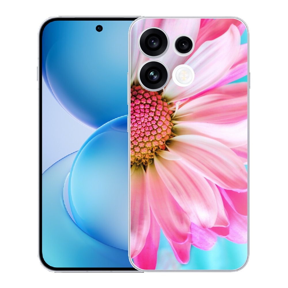 mmCase géltok az Oppo Reno 16 FS 5G-hez – rózsaszín virág