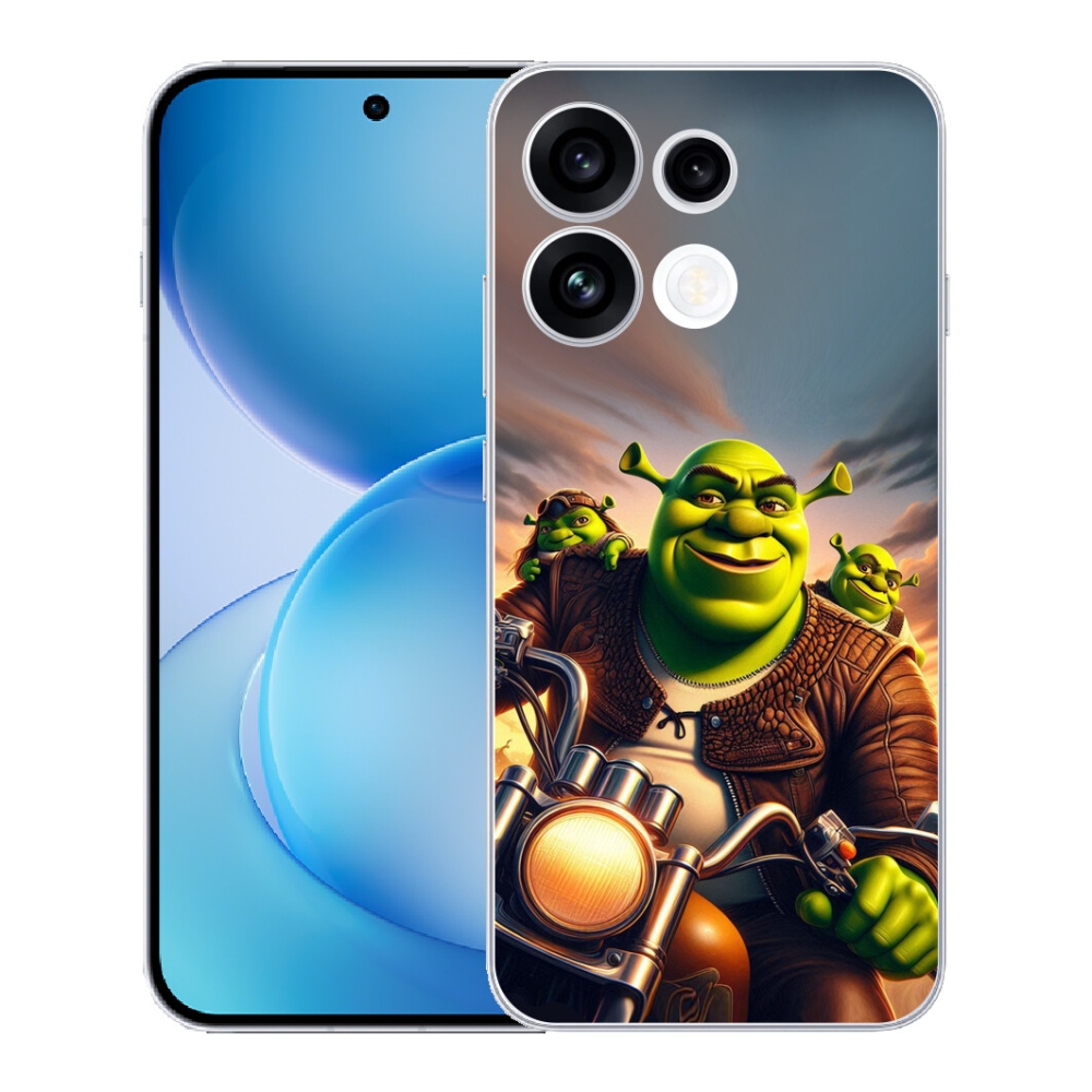 mmCase gél tok az Oppo Reno 16 FS 5G-hez – Shrek motoron