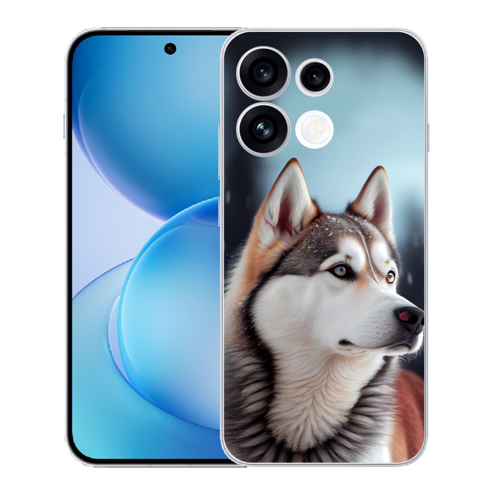 mmCase géltok az Oppo Reno 16 FS 5G-hez – szibériai husky