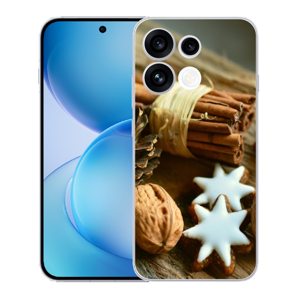 mmCase gél tok az Oppo Reno 16 FS 5G-hez – fahéj és mézeskalács