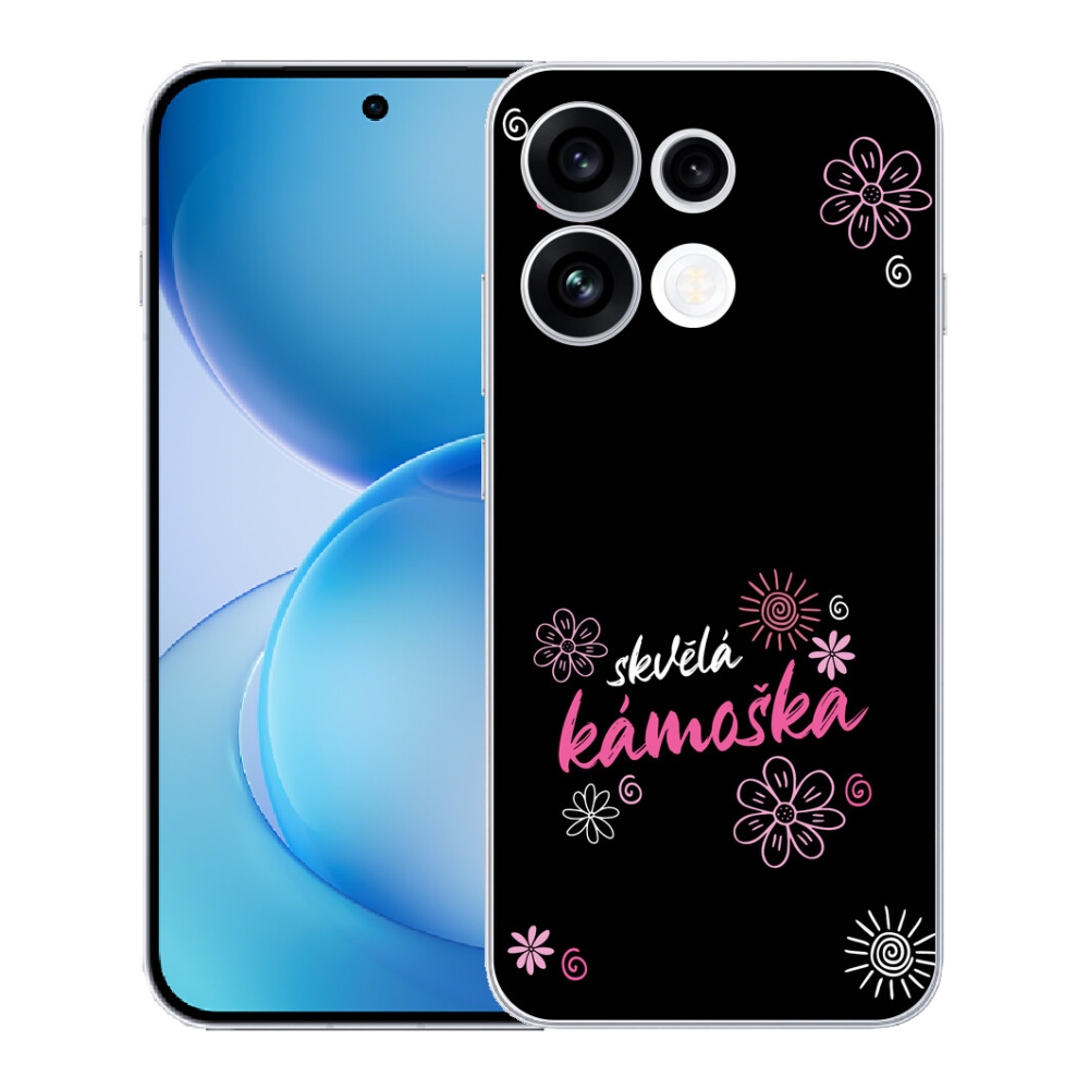 mmCase gél tok az Oppo Reno 16 FS 5G-hez – remek kiegészítő a fekete háttérhez