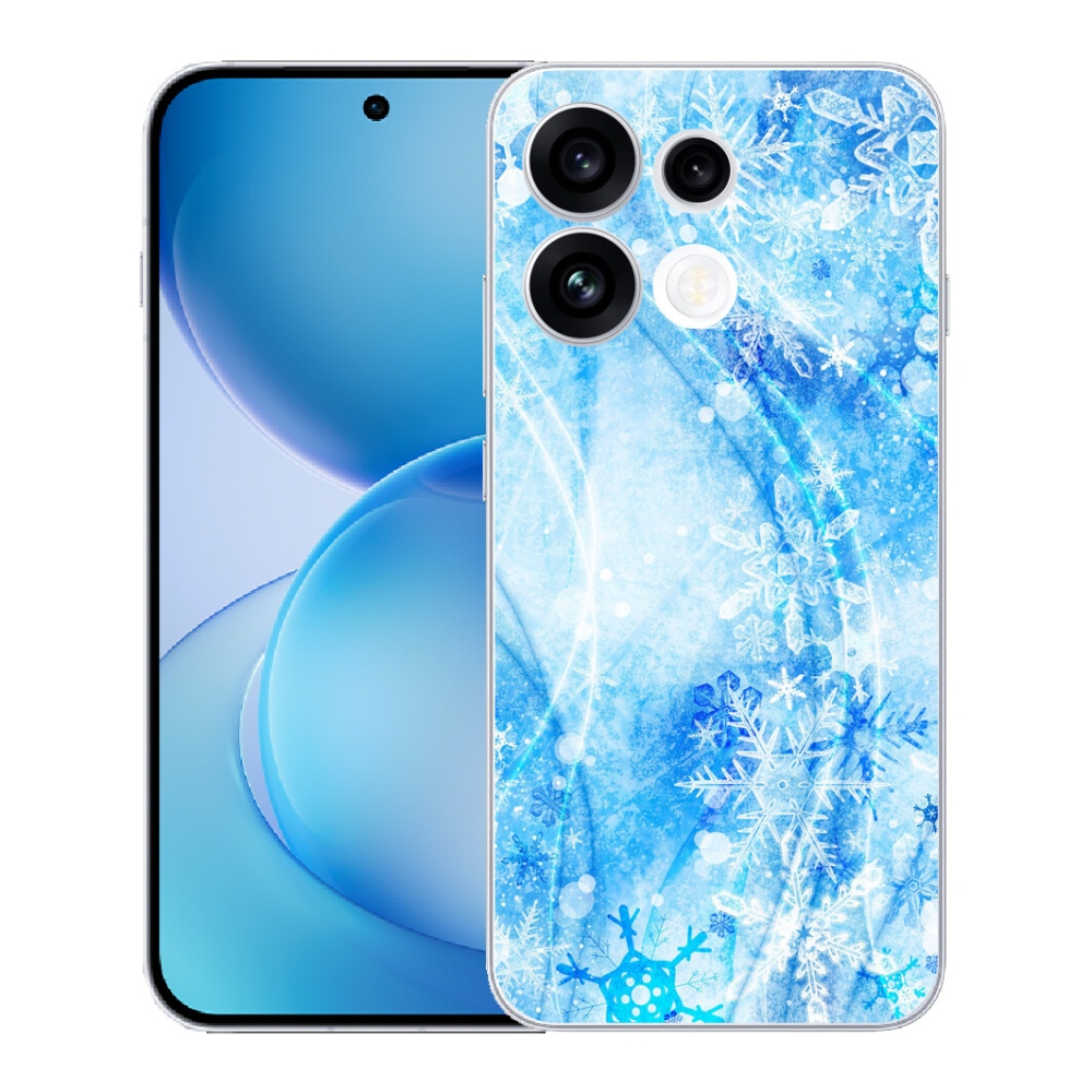 mmCase géltok az Oppo Reno 16 FS 5G-hez – hópelyhek