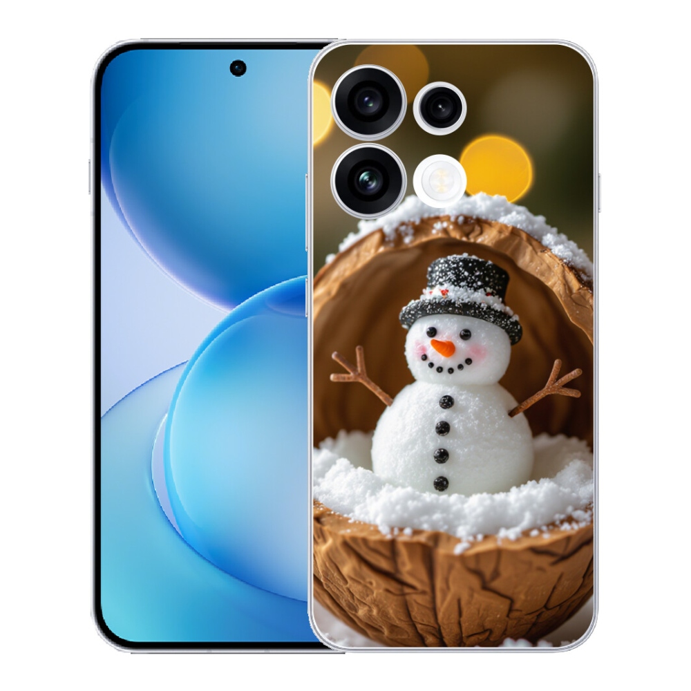 mmCase gél tok az Oppo Reno 16 FS 5G-hez – hóember 4