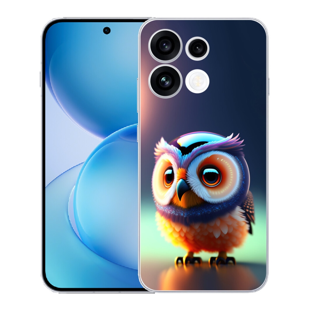 mmCase gél tok az Oppo Reno 16 FS 5G-hez – bagoly