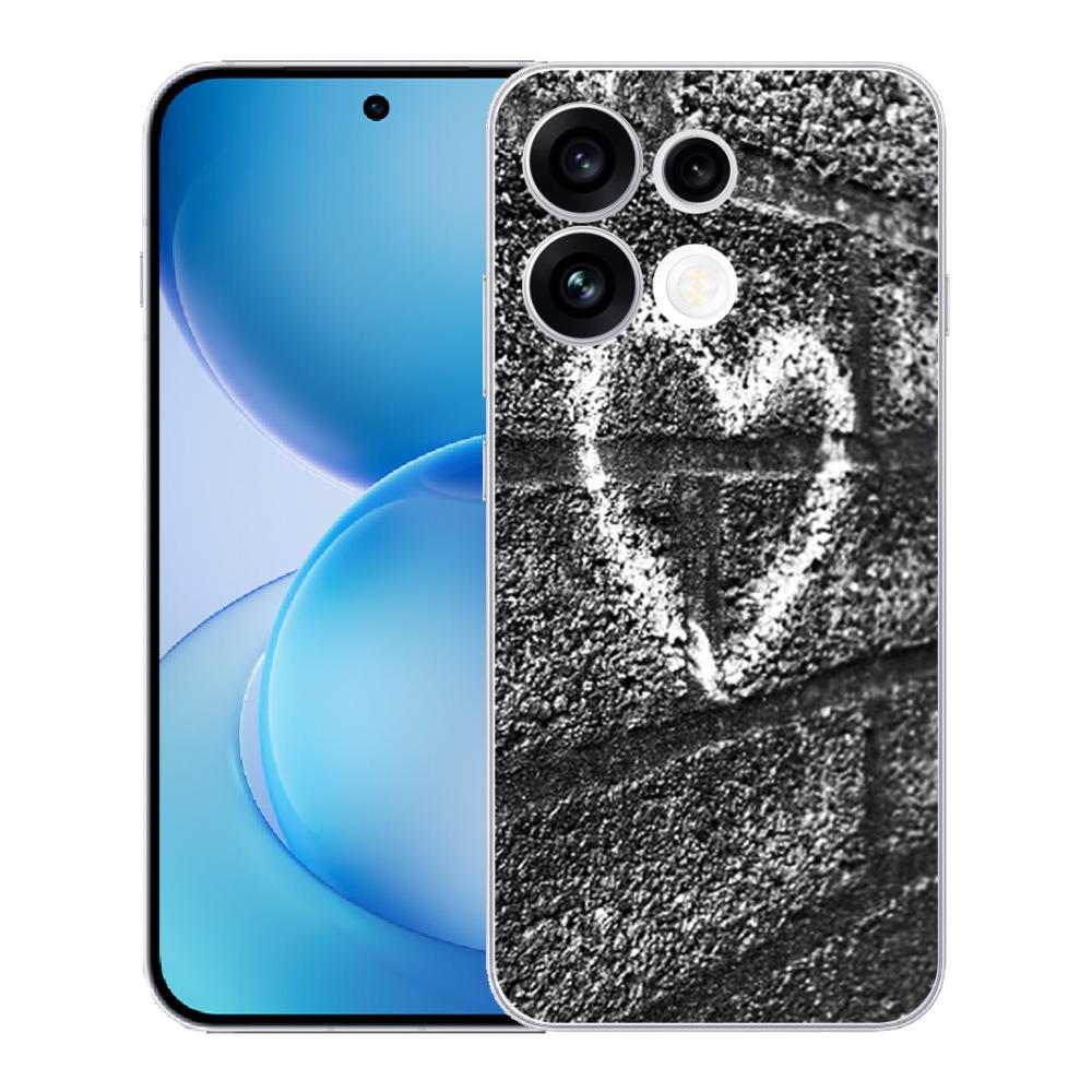 mmCase géltok az Oppo Reno 16 FS 5G-hez – szív a falon