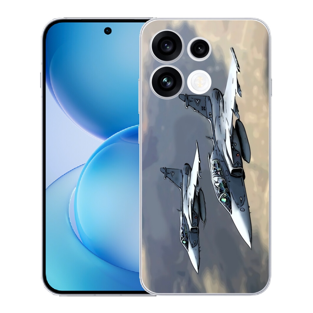mmCase gél tok az Oppo Reno 16 FS 5G-hez – vadászgépek
