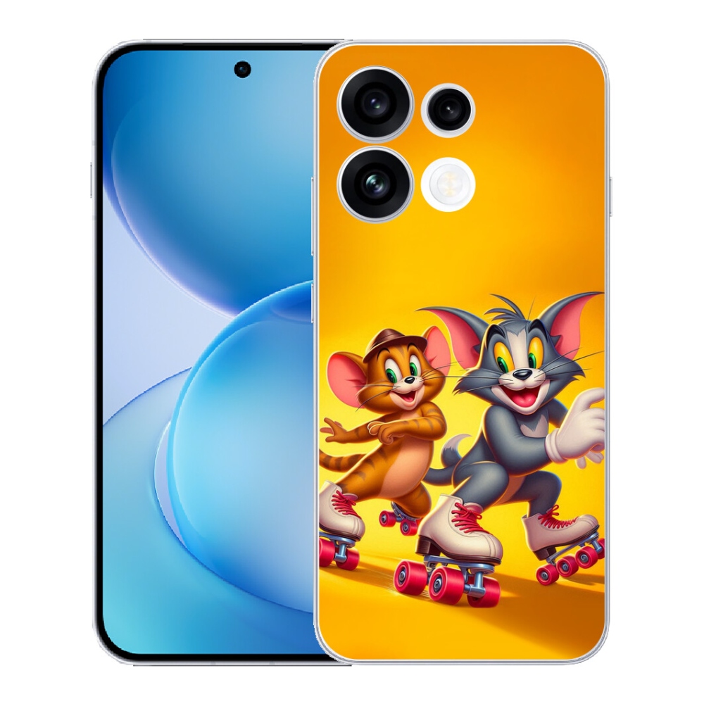 mmCase gélhuzat az Oppo Reno 16 FS 5G-hez – Tom és Jerry