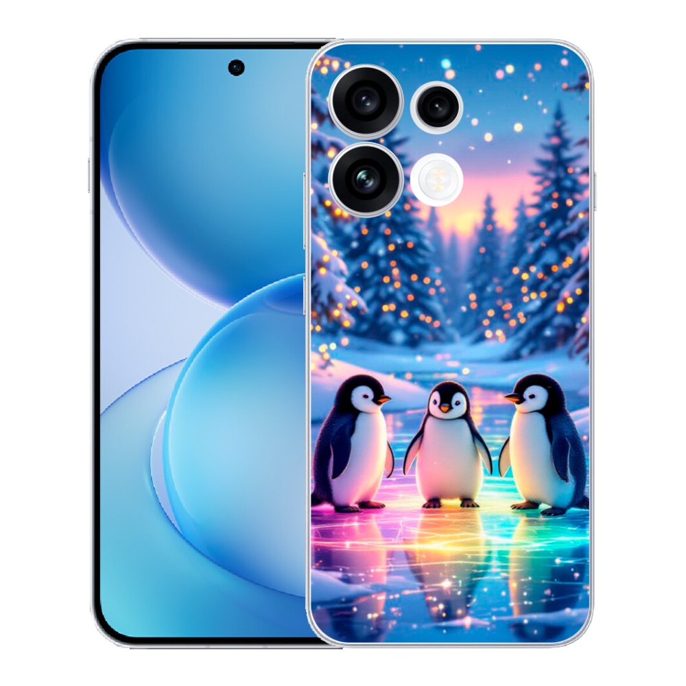 mmCase géltok az Oppo Reno 16 FS 5G-hez – pingvinek