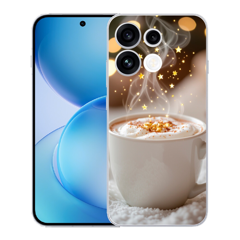 mmCase gél tok az Oppo Reno 16 FS 5G-hez – karácsonyi forró ital