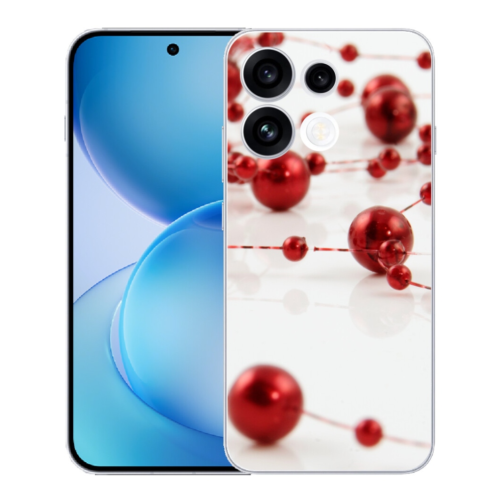 mmCase gél tok az Oppo Reno 16 FS 5G-hez – karácsonyi lánc