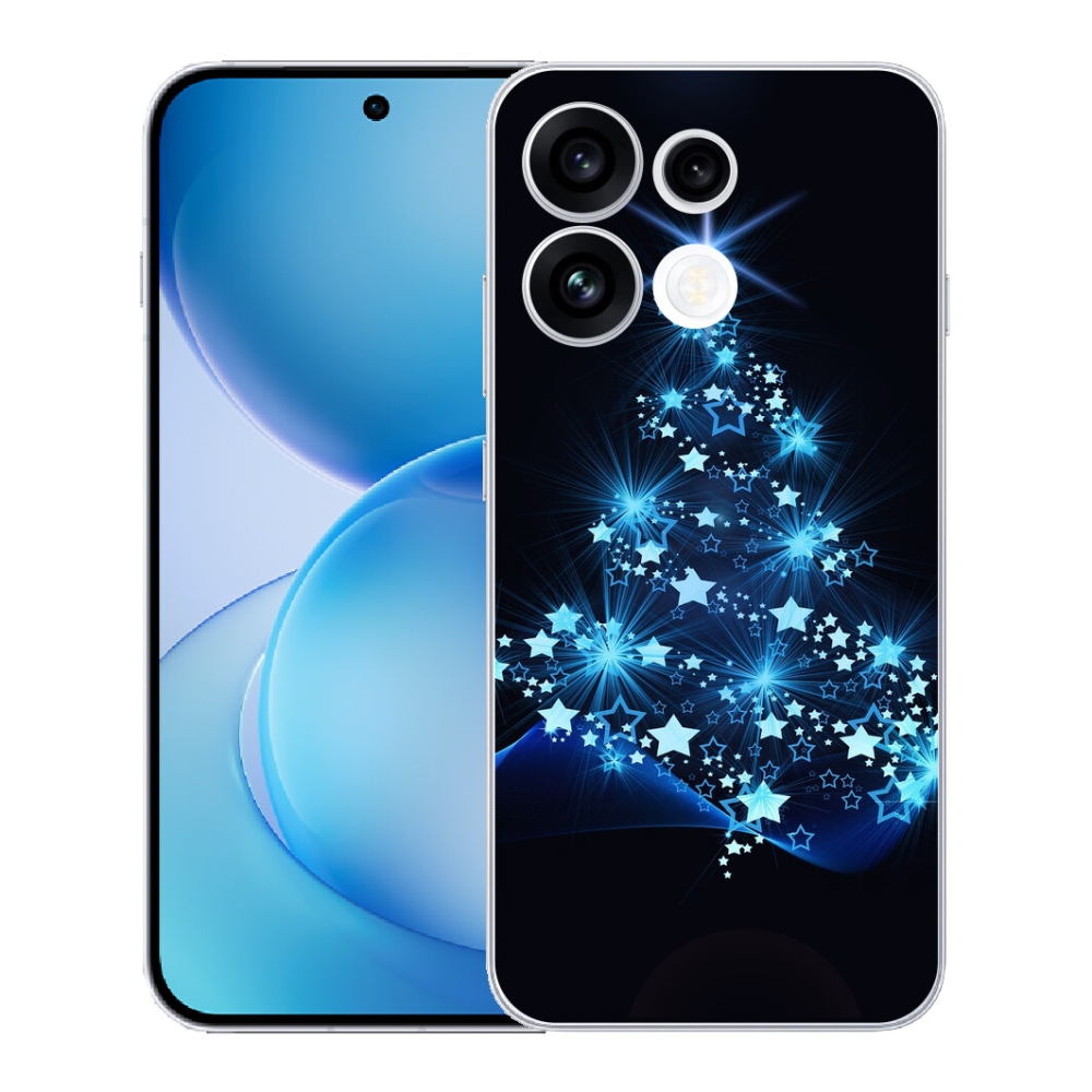 mmCase gél tok az Oppo Reno 16 FS 5G-hez – karácsonyfa