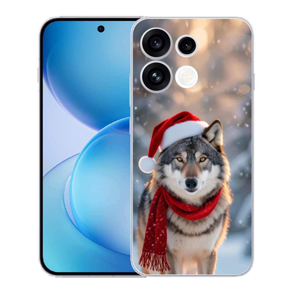 mmCase géltok az Oppo Reno 16 FS 5G-hez – karácsonyi farkas