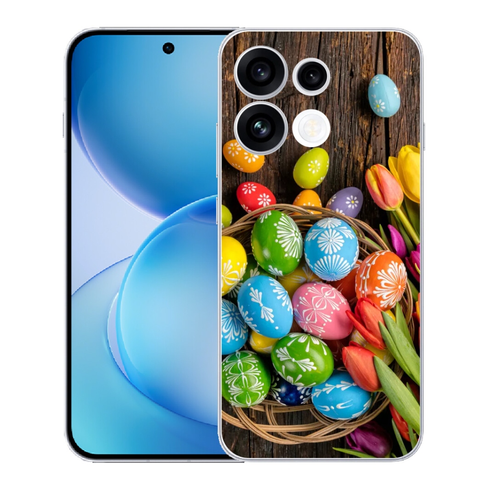 mmCase gél tok az Oppo Reno 16 FS 5G-hez – húsvéti tojások
