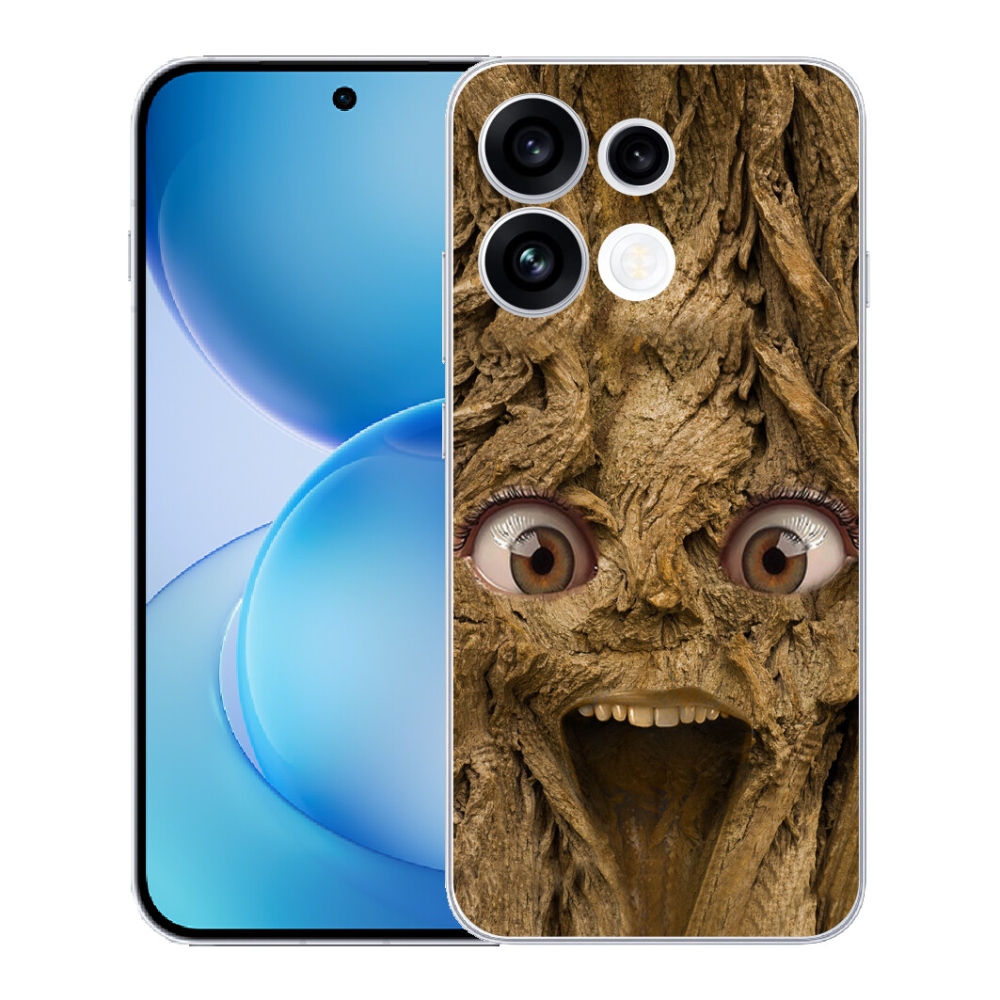mmCase gél tok az Oppo Reno 16 FS 5G-hez – vidám fa szemekkel