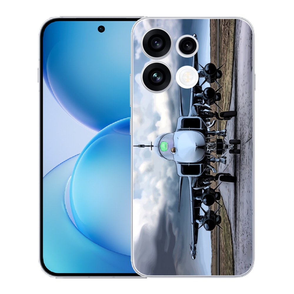 mmCase géltok az Oppo Reno 16 FS 5G-hez – katonai repülőgép