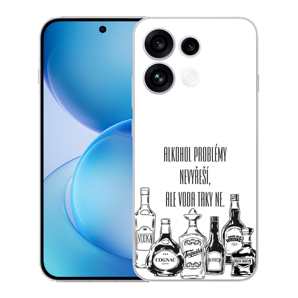 mmCase géltok az Oppo Reno 16 FS 5G-hez – vicces felirat fehér háttérrel