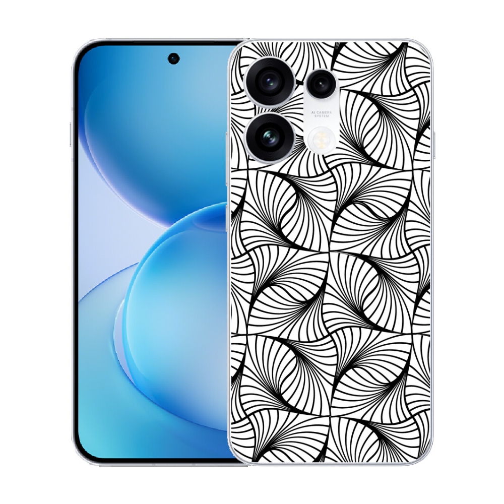 mmCase gél tok az Oppo Reno 16 Pro 5G-hez – absztrakt 11