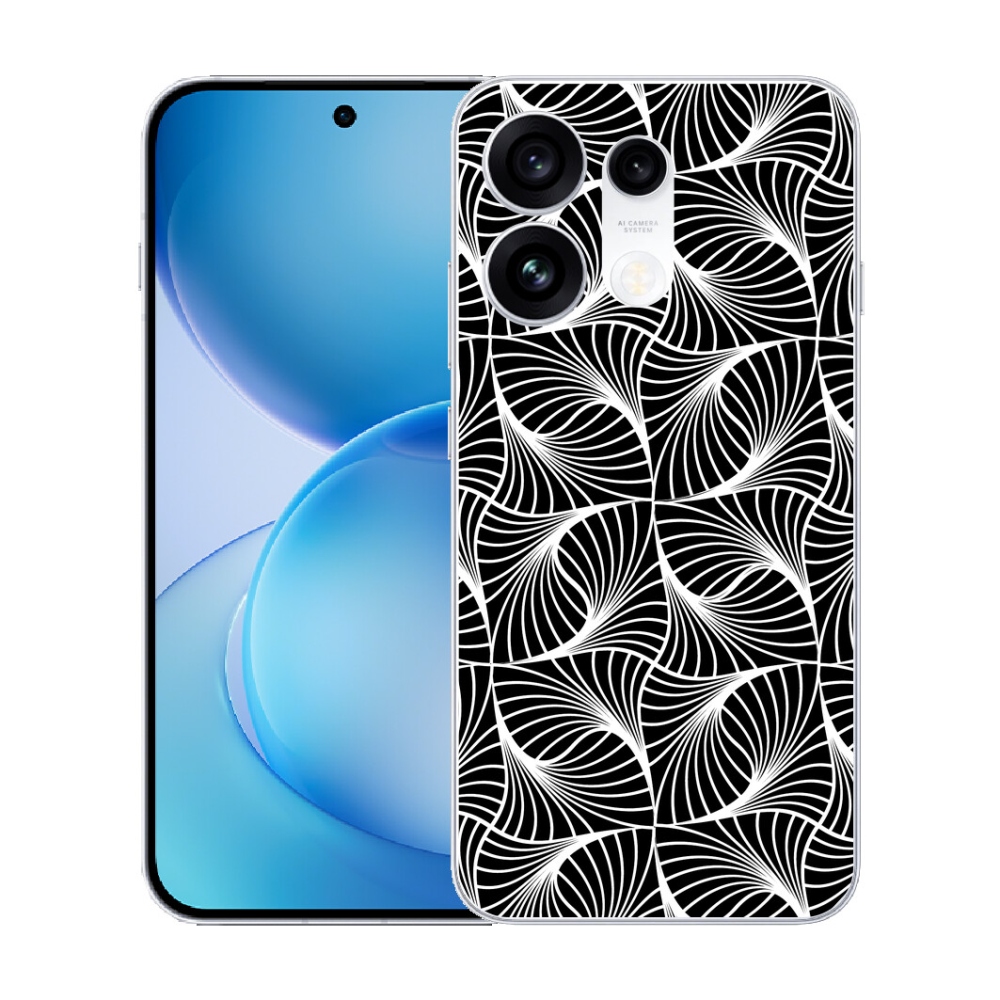 mmCase gél tok az Oppo Reno 16 Pro 5G-hez – absztrakt 14