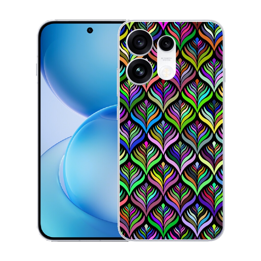 mmCase gél tok az Oppo Reno 16 Pro 5G-hez – absztrakt 15