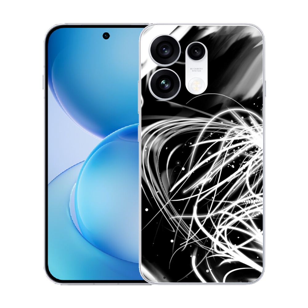 mmCase gél tok az Oppo Reno 16 Pro 5G-hez – absztrakt 2