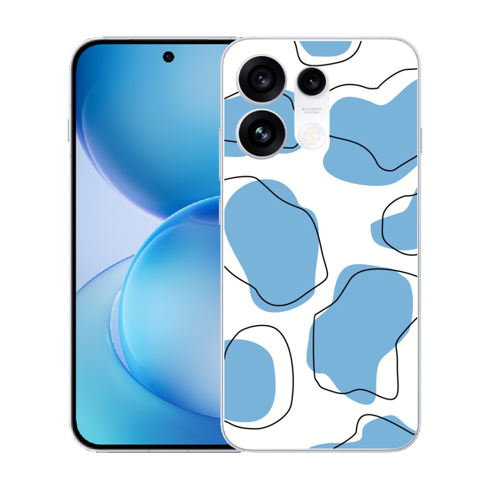 mmCase gél tok az Oppo Reno 16 Pro 5G-hez – absztrakt 28