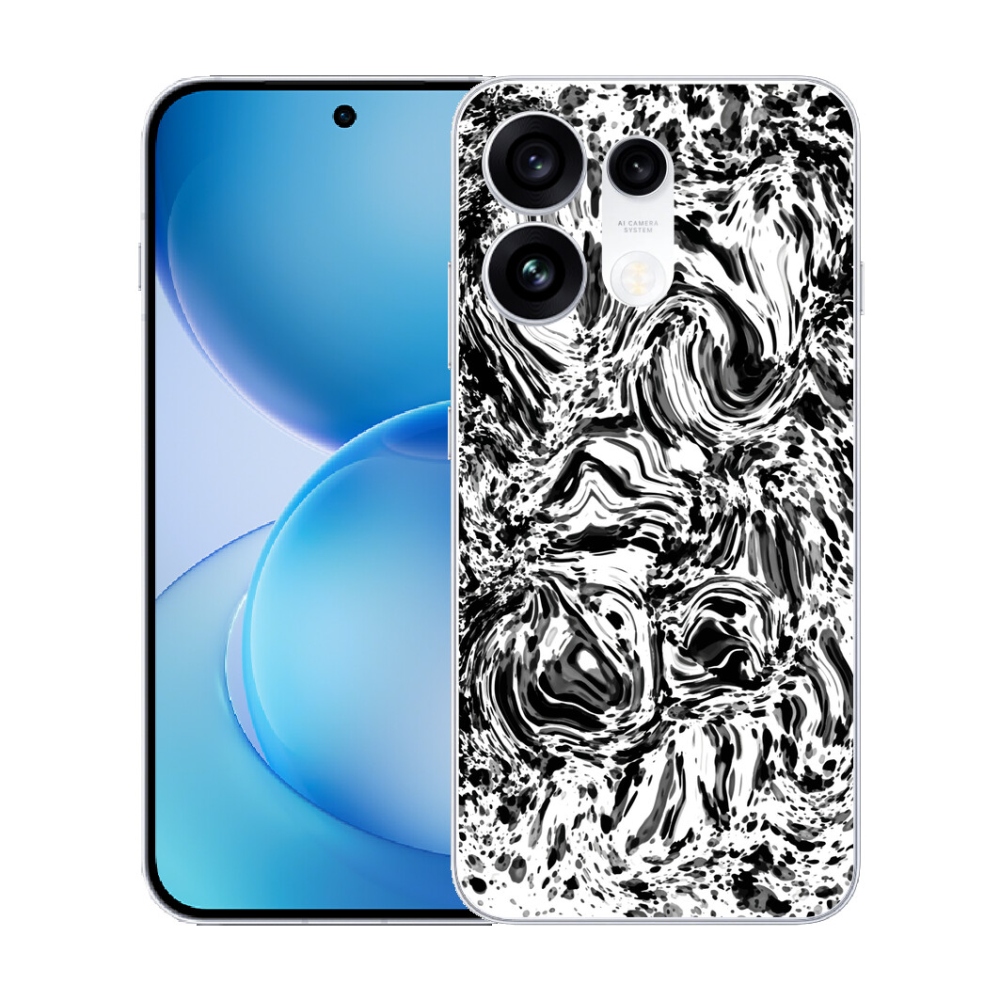mmCase gél tok az Oppo Reno 16 Pro 5G-hez – absztrakt 4