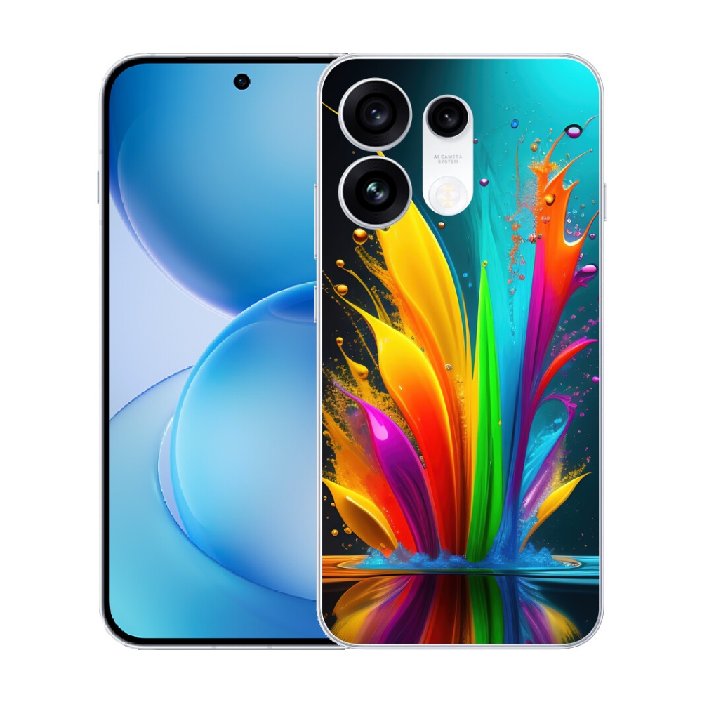 mmCase gél tok az Oppo Reno 16 Pro 5G-hez – absztrakt motívum 1