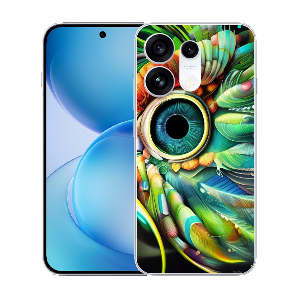 mmCase gél tok az Oppo Reno 16 Pro 5G-hez – absztrakt motívum 18