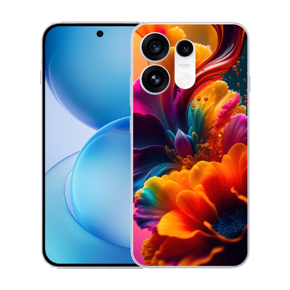 mmCase gél tok az Oppo Reno 16 Pro 5G-hez – absztrakt motívum 2