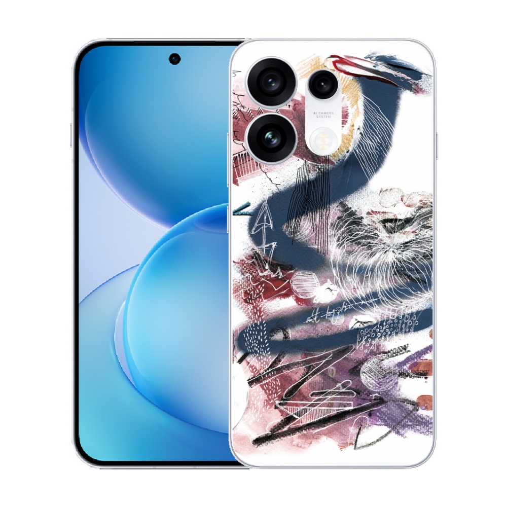 mmCase géltok az Oppo Reno 16 Pro 5G-hez – absztrakt motívum 28