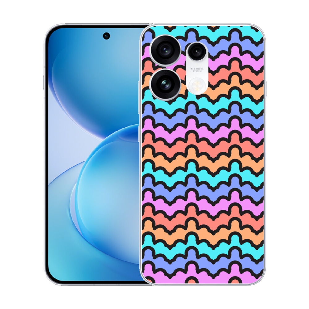 mmCase gél tok az Oppo Reno 16 Pro 5G-hez – absztrakt motívum 30