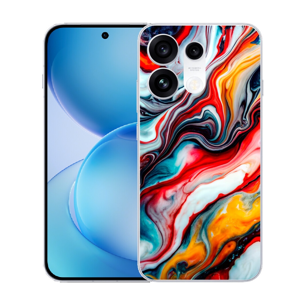 mmCase gél tok az Oppo Reno 16 Pro 5G-hez – absztrakt motívum 35