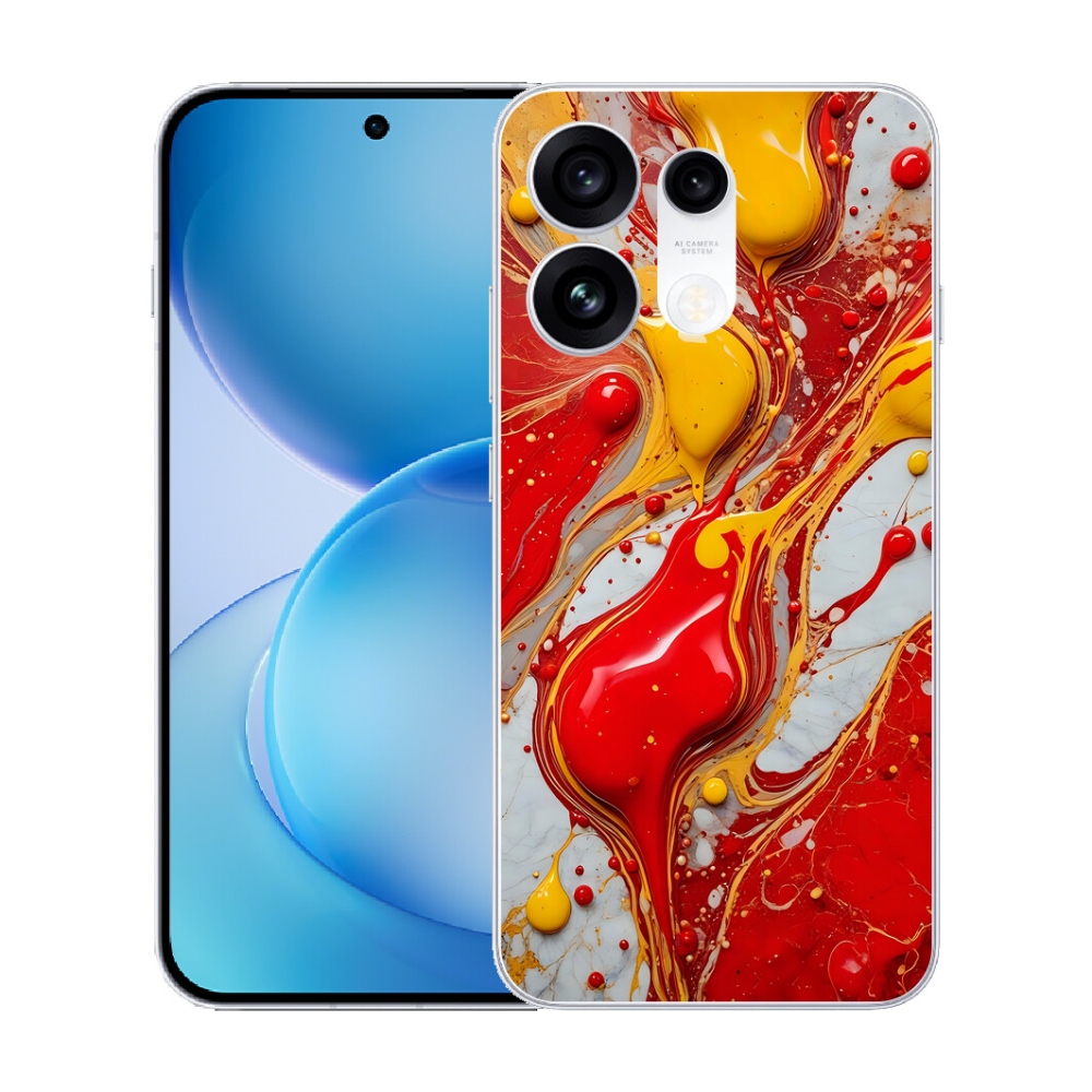 mmCase gél tok az Oppo Reno 16 Pro 5G-hez – absztrakt motívum 42