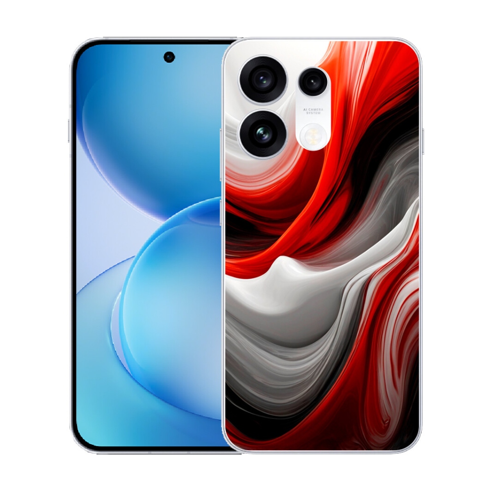 mmCase gél tok az Oppo Reno 16 Pro 5G-hez – absztrakt motívum 47