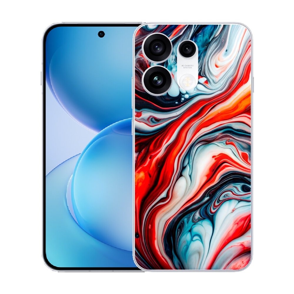 mmCase gél tok az Oppo Reno 16 Pro 5G-hez – absztrakt motívum 63