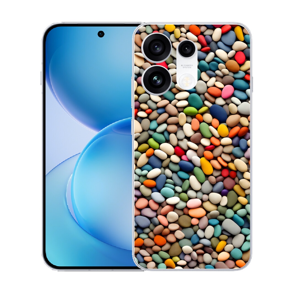 mmCase gél tok az Oppo Reno 16 Pro 5G-hez – színes strasszok 2