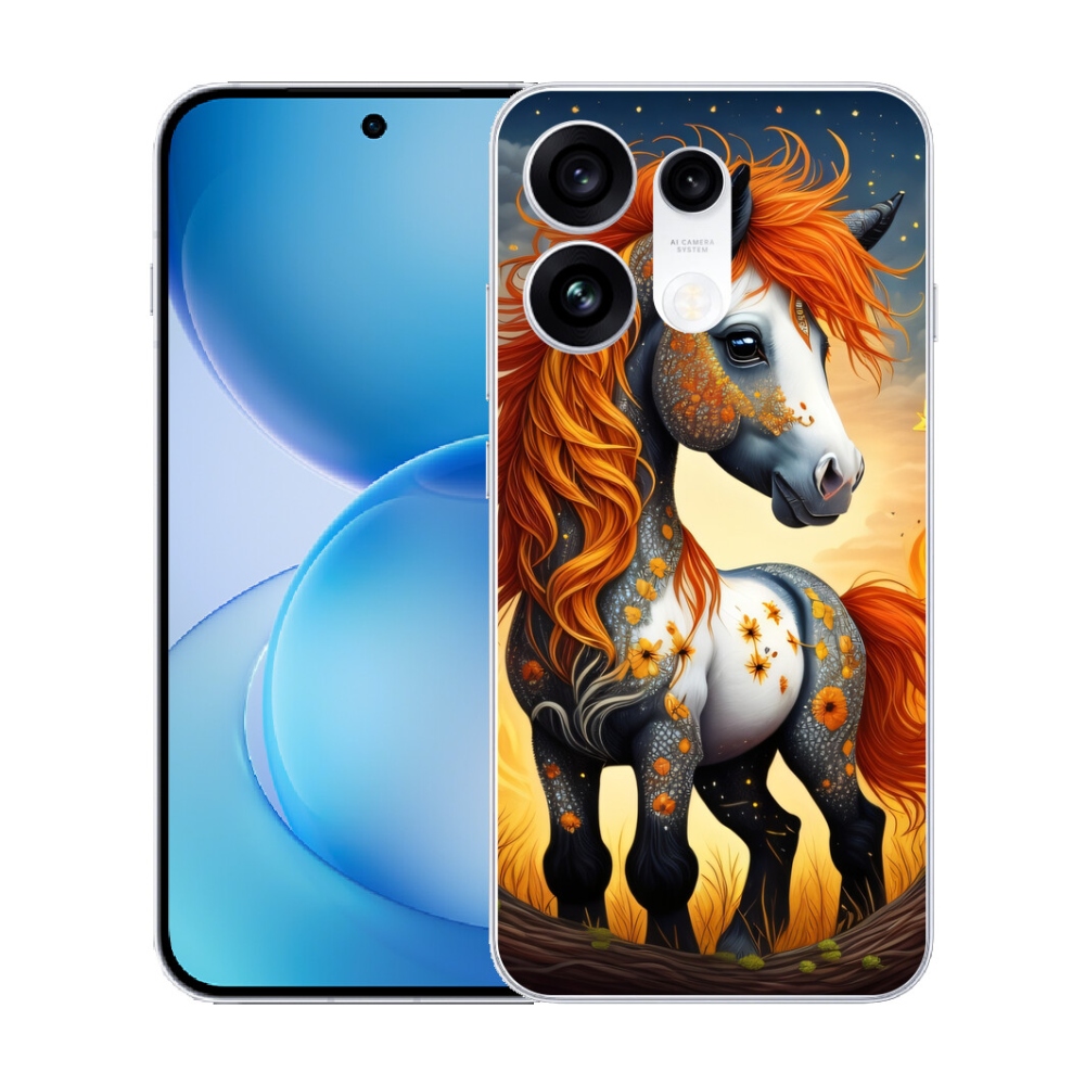 mmCase gél tok az Oppo Reno 16 Pro 5G-hez – színes póni