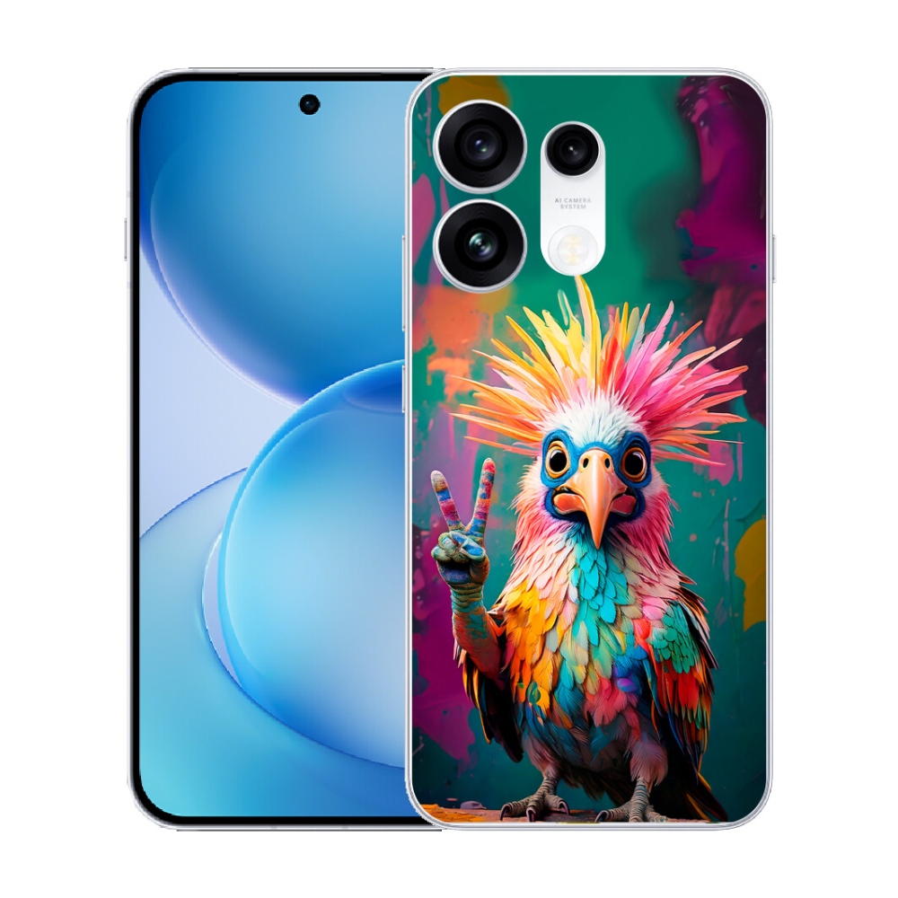 mmCase gél tok az Oppo Reno 16 Pro 5G-hez – színes lázadó