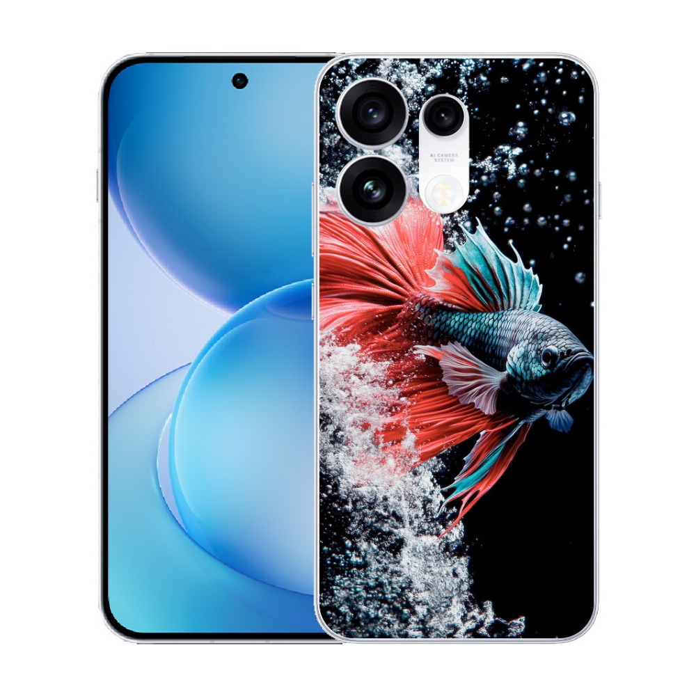 mmCase gél tok az Oppo Reno 16 Pro 5G-hez – színes harcosnő