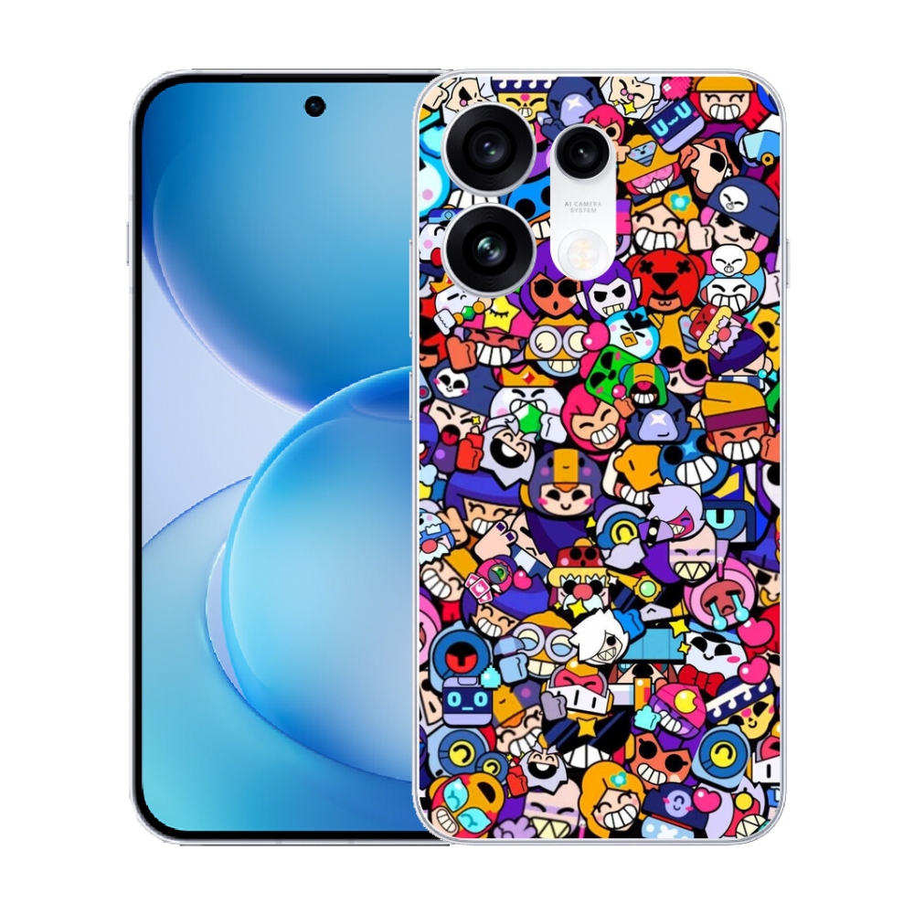 mmCase gél tok az Oppo Reno 16 Pro 5G-hez – Brawl Stars 2