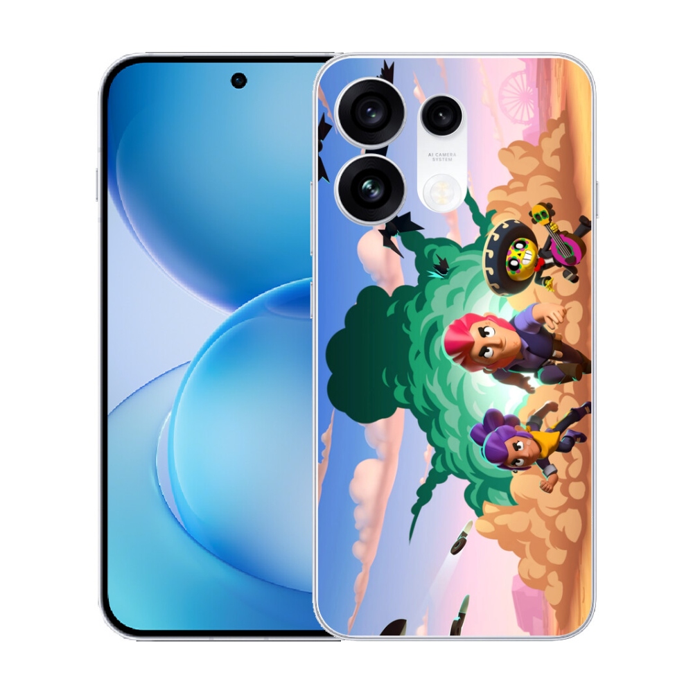 mmCase gél tok az Oppo Reno 16 Pro 5G-hez – Brawl Stars