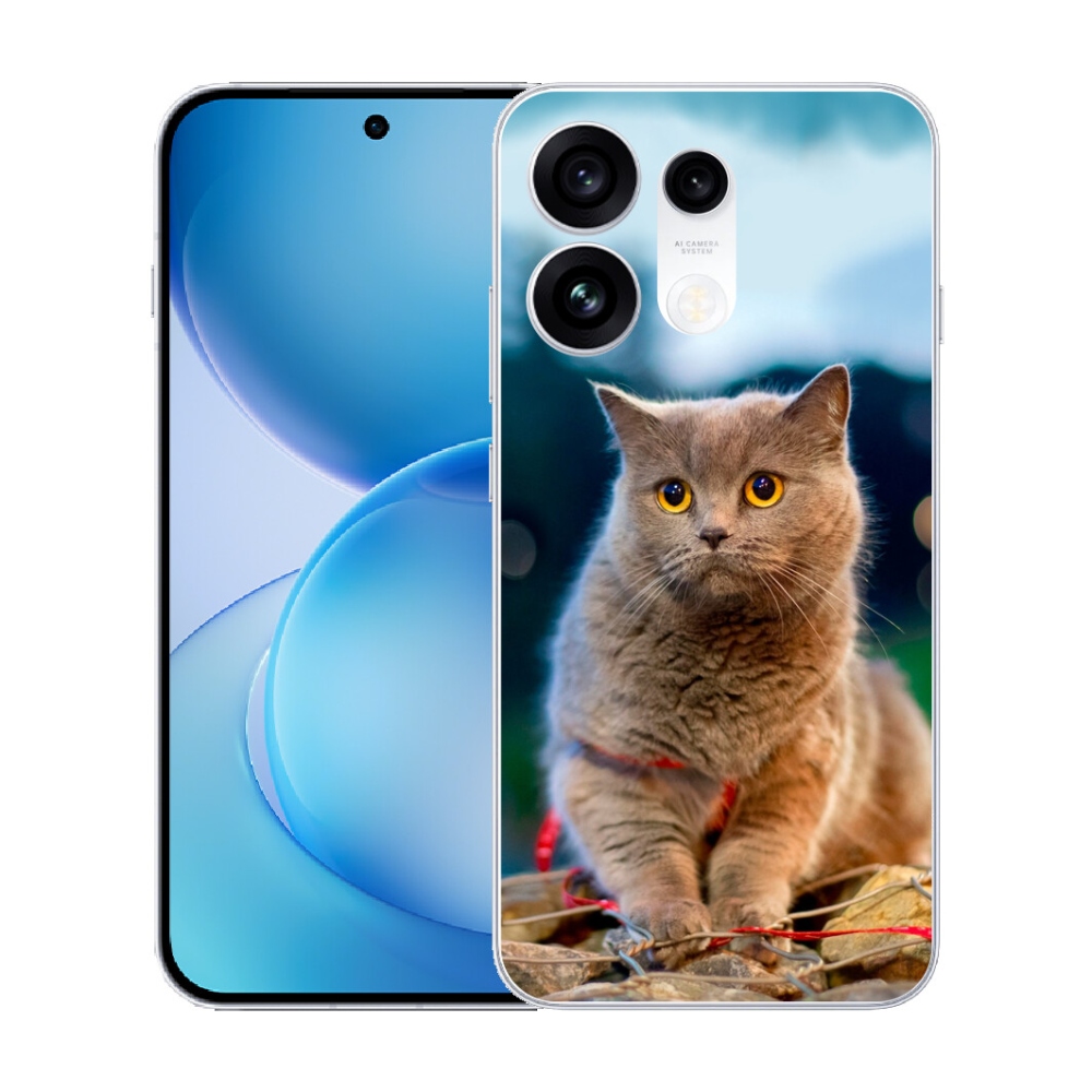 mmCase gél tok az Oppo Reno 16 Pro 5G-hez – brit kék 2