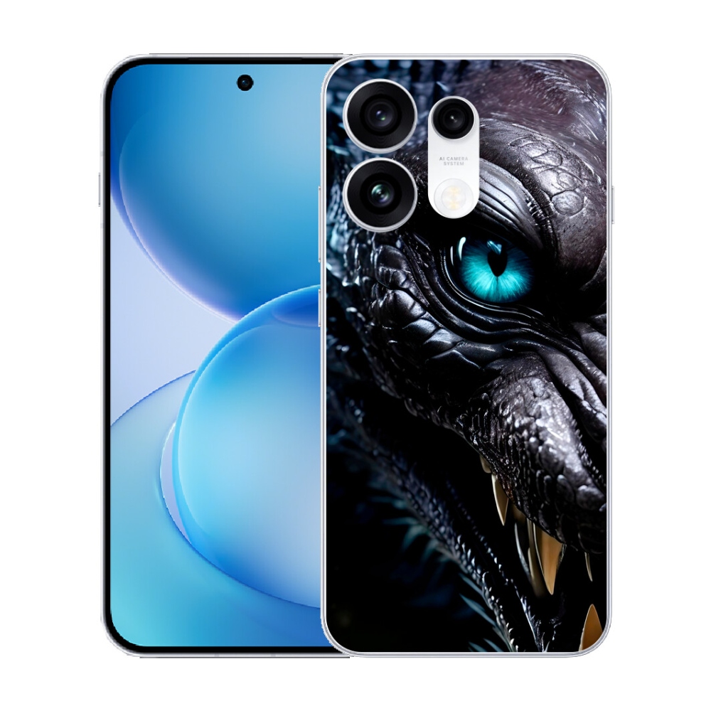 mmCase gél tok az Oppo Reno 16 Pro 5G-hez – sárkányos mintázat