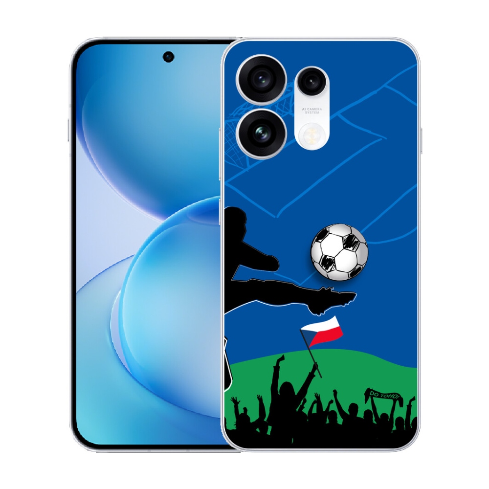mmCase gél tok az Oppo Reno 16 Pro 5G-hez – futballrajongóknak