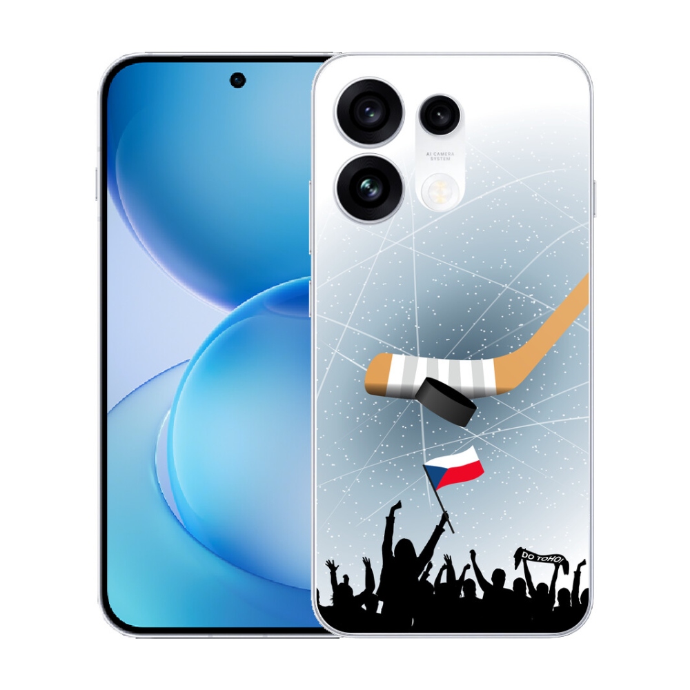 mmCase gél tok az Oppo Reno 16 Pro 5G-hez – jégkorongrajongóknak