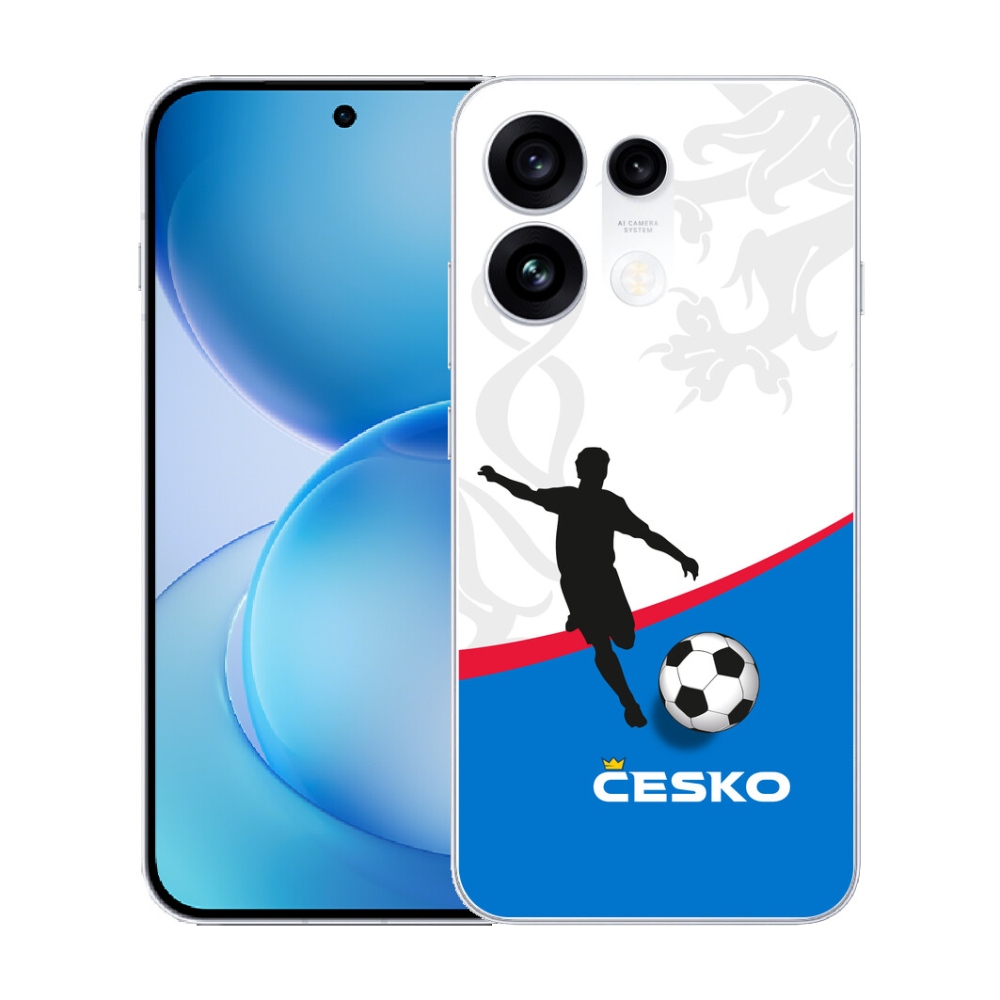 mmCase gél tok az Oppo Reno 16 Pro 5G-hez – Cseh labdarúgó-válogatott 1