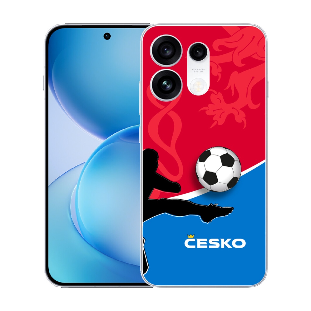 mmCase gél tok az Oppo Reno 16 Pro 5G-hez – Cseh labdarúgó-válogatott 2